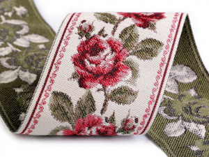 Gobelínová metráž / vzorovka šíře 90 mm