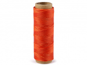 Voskované polyesterové nitě šíře 1 mm