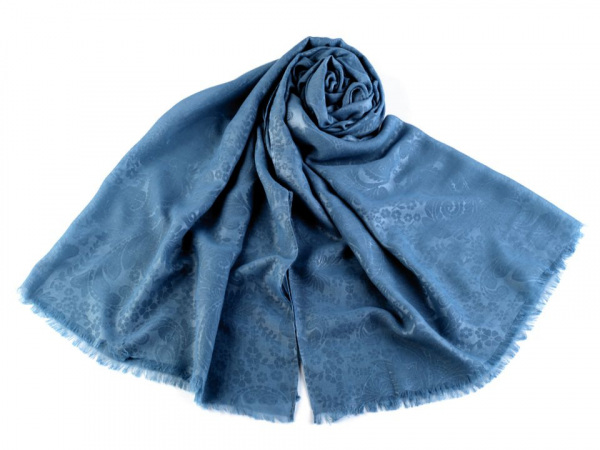 Šála s kašmírovými ornamenty 80x180 cm