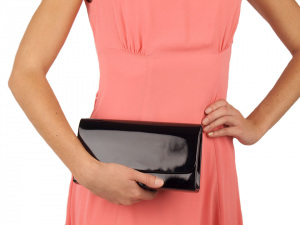 Kabelka - psaníčko lakované