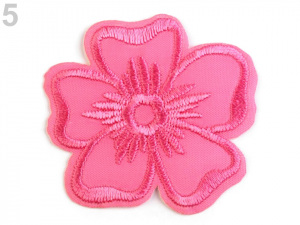 Nažehlovačka vyšívaný květ