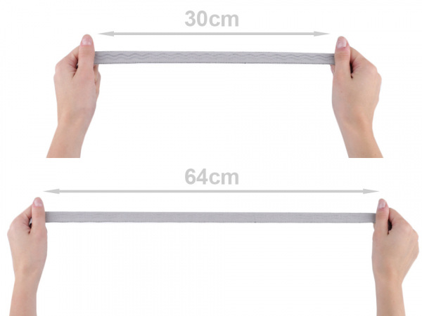 Pruženka šíře 19 mm se silikonem