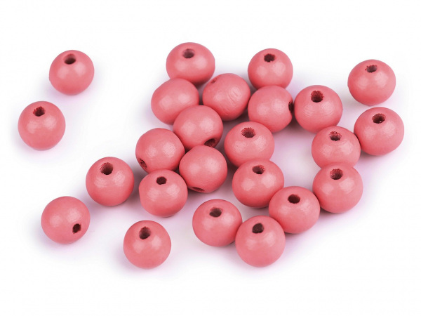 Dřevěné korálky Ø10 mm