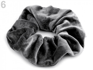 Gumička do vlasů sametová