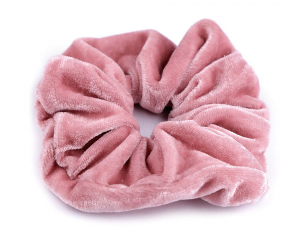 Gumička do vlasů sametová