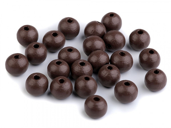 Dřevěné korálky Ø10 mm