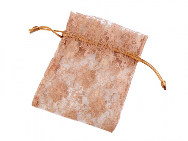 Dárkový pytlík krajkový 10x13 cm