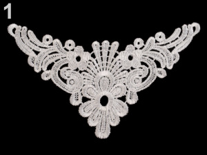 Krajková aplikace / vsadka na košilky