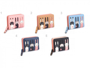 Peněženka kočky 9x11,5 cm