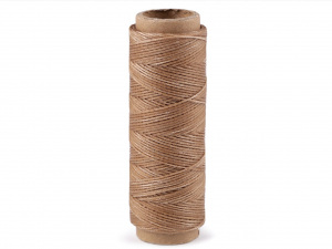 Voskované polyesterové nitě šíře 1 mm