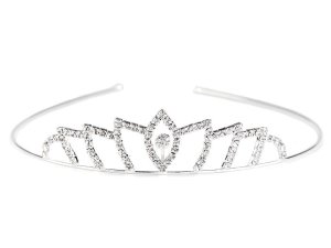 Štrasová čelenka / korunka do vlasů