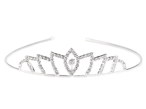 Štrasová čelenka / korunka do vlasů