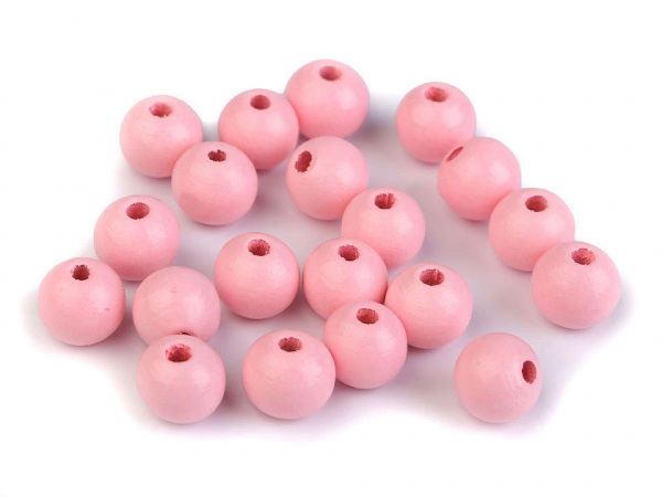 Dřevěné korálky Ø10 mm