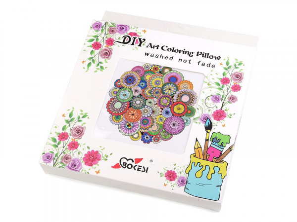 Kreativní sada povlak na polštář k domalování