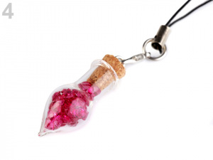 Přívěsek kapka s krystaly