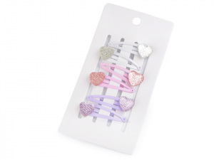 Sponka do vlasů pukačka srdce