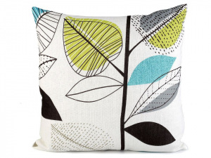 Povlak na polštář listy 43x43 cm