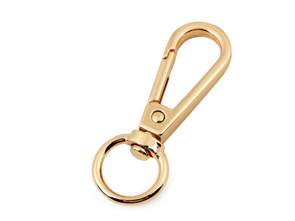 Kovová karabina s obrtlíkem průvlek 12 mm