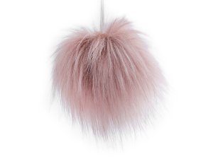 Kožešinová bambule na čepici Ø7-9 cm