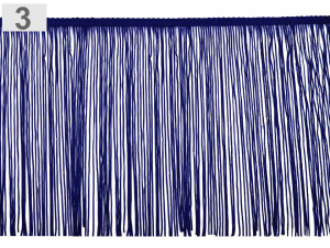 Třásně šíře 25 cm