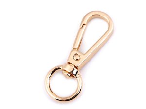 Kovová karabina s obrtlíkem průvlek 12 mm