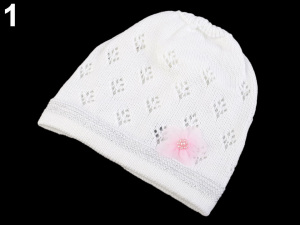 Dívčí pletená čepice Capu