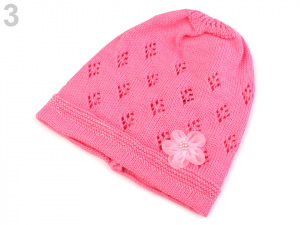 Dívčí pletená čepice Capu