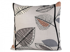 Povlak na polštář listy 43x43 cm