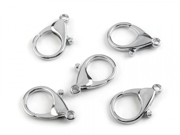 Kovová karabinka průvlek 3 mm velká