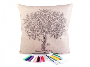 Kreativní sada povlak na polštář k domalování