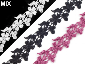 Vzdušná krajka / vsadka šíře 25 mm