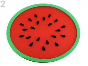 Silikonová podložka / prostírání citrón, meloun Ø24,5 cm