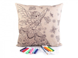 Kreativní sada povlak na polštář k domalování