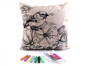 Kreativní sada povlak na polštář k domalování