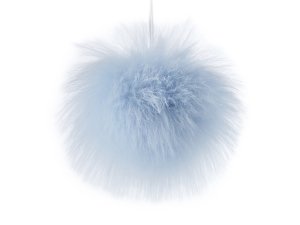 Kožešinová bambule na čepici Ø7-9 cm