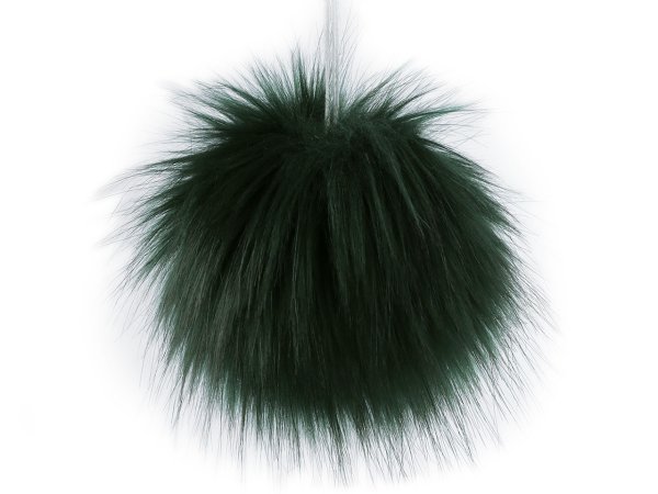 Kožešinová bambule na čepici Ø7-9 cm