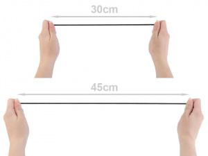 Pruženka s výplní / s duší Ø3 mm