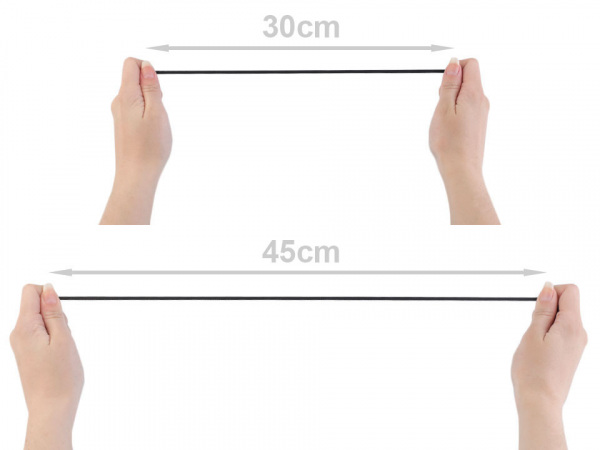 Pruženka s výplní / s duší Ø3 mm