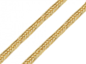 Sutaška / metalická příze šíře 3 mm