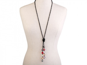 Náhrdelník z broušených korálků