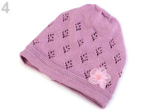 Dívčí pletená čepice Capu