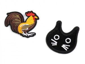 Nažehlovačka kohout, kočka