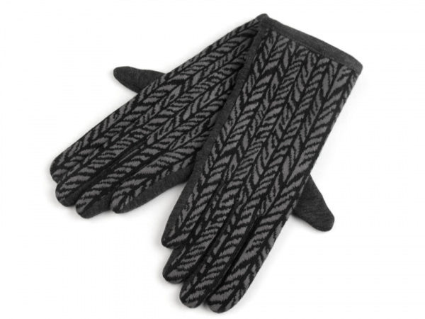 Dámské úpletové rukavice