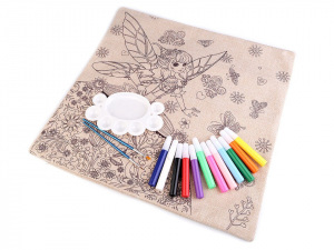 Kreativní sada povlak na polštář k domalování