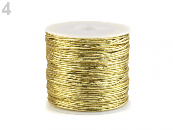 Kulatá pruženka lurexová