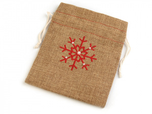 Dárkový pytlík imitace juty