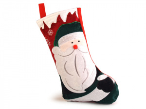 Mikulášská / vánoční punčocha 23x40 cm