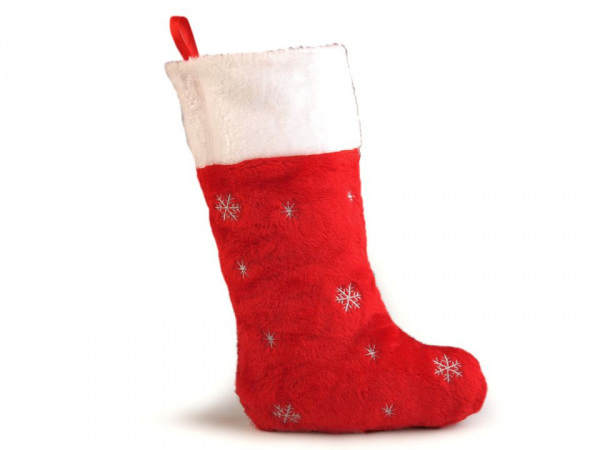 Mikulášská / vánoční punčocha 22x27 cm 2. jakost