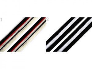 Lampas / oděvní stuha šíře 10 mm