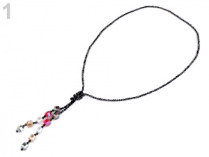 Náhrdelník z broušených korálků